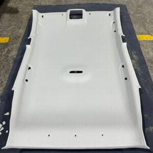 Roof Lining Restoration Processing - After New Fabric Replaced