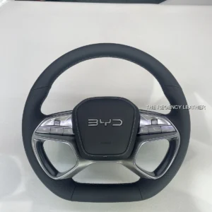 BYD Sealion 7 custom steering wheel leather wrap in Singapore