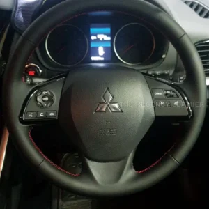 2022 Mitsubishi Eclipse Cross full Nappa leather steering wheel wrap