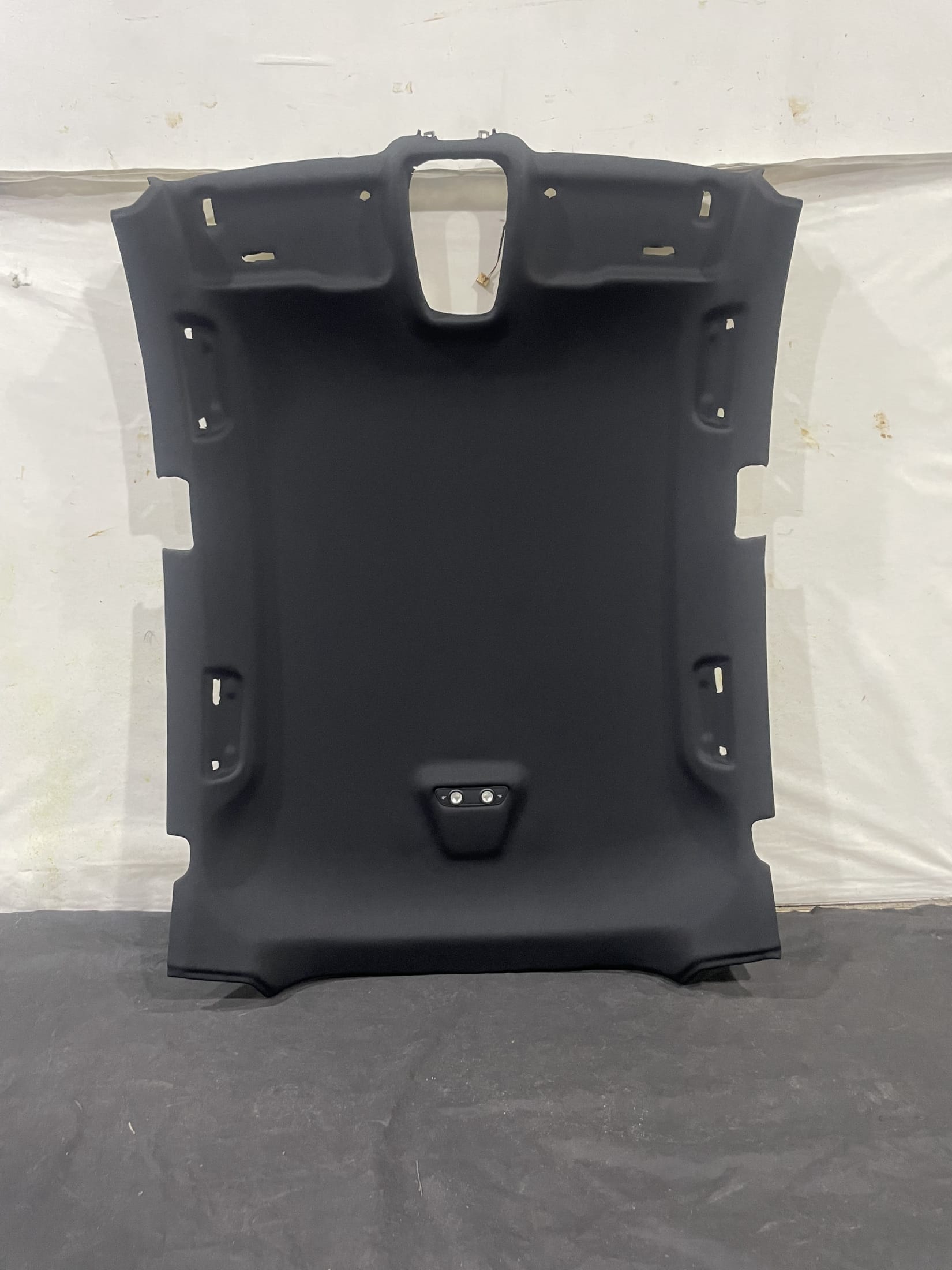 Audi S5 Sportback F5 black headliner board after roof lining repair