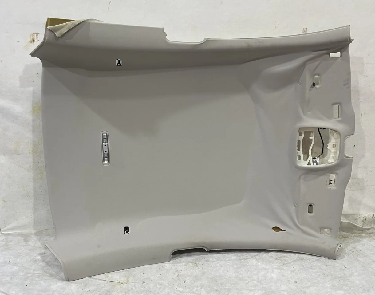 Removed Mercedes-Benz C180 Coupe C205 headliner board before roof lining repair
