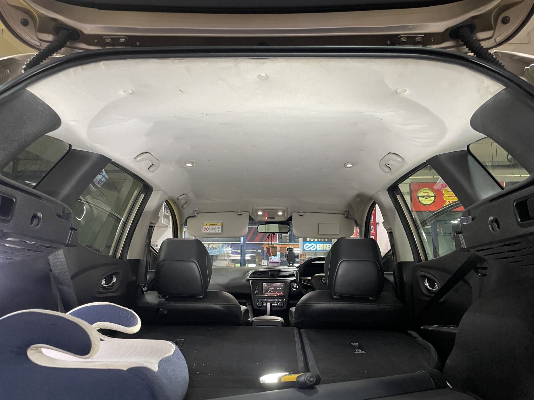 Renault Kadjar RFE Roof Lining (Headliner) Repair Singapore - Image 4